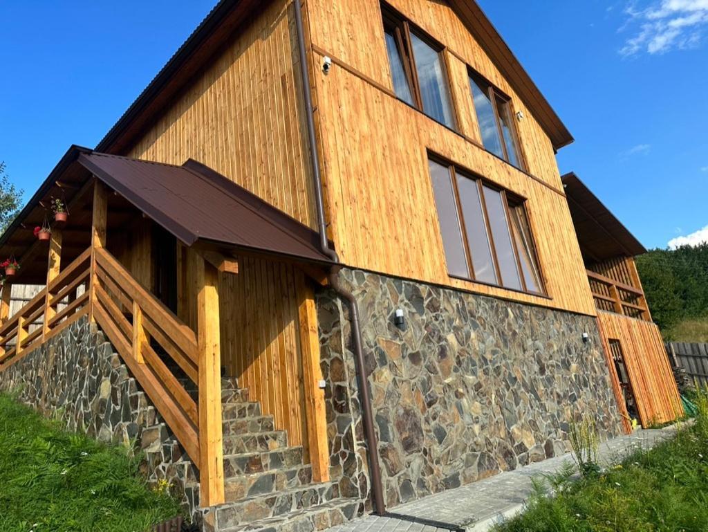 Садиба Трембіта З Сауною Та Чаном Rakhiv Exterior photo
